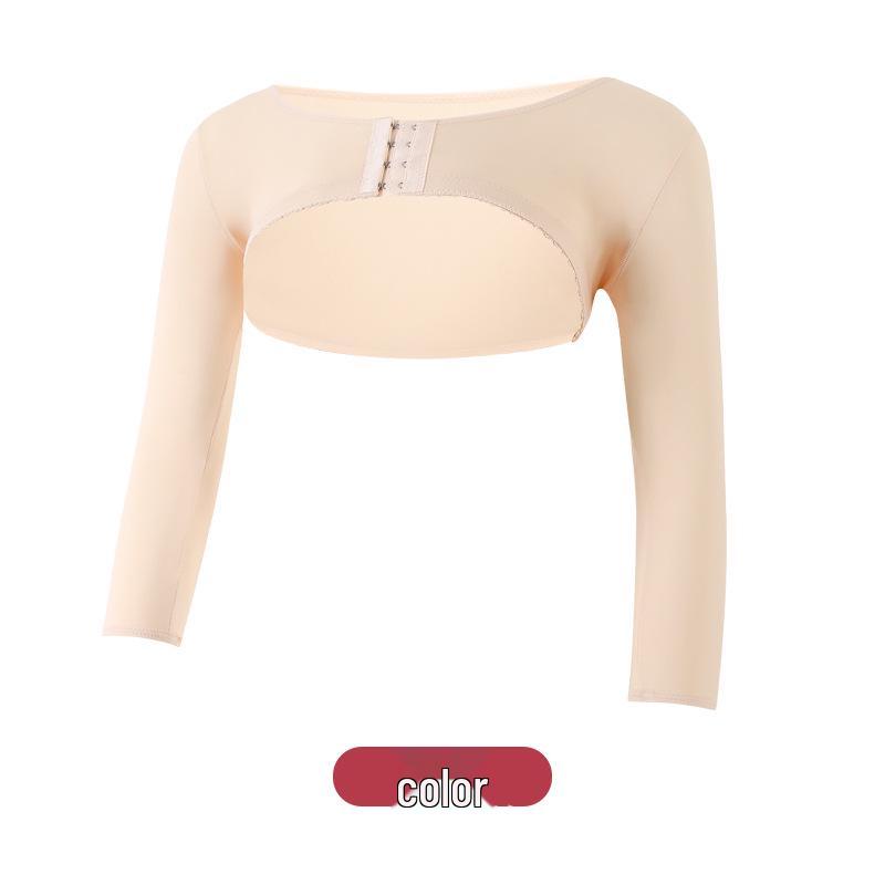 

Формирователь верхней части руки и бандаж для поддержки спины для похудения и коррекции осанки L 110-145 lbs бежевый