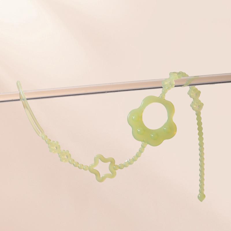 

Cute Cartoon Silicone Pacifier Holder Clips Solid Color Nipple Accessories Baby Teether Toys Straps Silicone Anti-drop Chains
