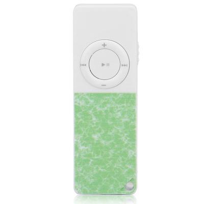 Reproductor MP3 Delgado Clásico Multifunción HiFi Sonido sin Pérdida Reproductor de Música Soporta Hasta 64GB Verde