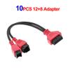 For FCA 12+8 Universal Adapter Connector Diagnostic Cable For Chrysler Jeep Dodge Fiat Work For MaxiSys IM608 Launch X431V