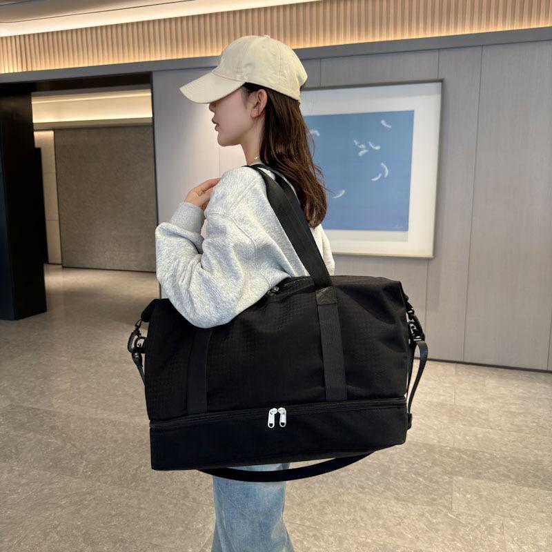 Dry and Wet Separation Yoga Mat Yoga Bag Short-distance Outing Large Capacity Shoe Storage Handbag Handbag Can Be Used To Cover Pull Rod