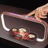 Table Lamp with Wireless Charger with 3 Charging Station Night Light Nightstand Lamp for Bedroom Gifts for Women Men Friends