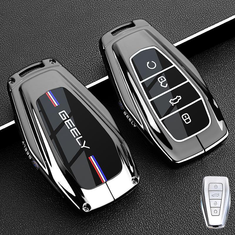Geely Boyue L 2025 Metal Key Cover for Xingrui, Binyue, Haoyue, and 4th Gen Dihao