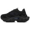 New MLB Basic Boston Red Sox Cushioning Height Increasing Lightweight Breathable Low Top Chunky Sneakers Unisex Black 3ASHW015N-50BKD