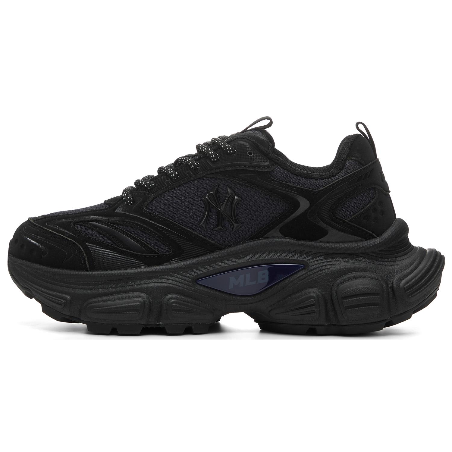 

Новые базовые кроссовки MLB Boston Red Sox с амортизацией, увеличивающие рост, легкие, дышащие, низкие, массивные, унисекс, черные 3ASHW015N-50BKD 40.5