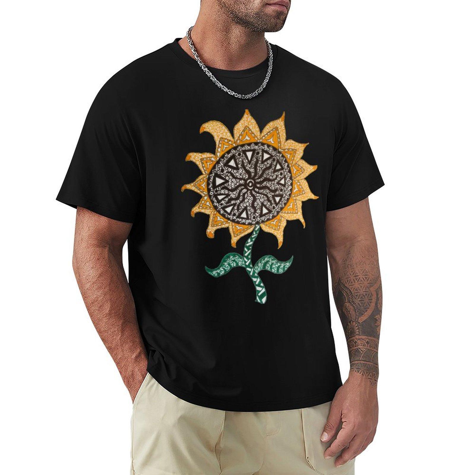 

sunflower TShirt custom tshirts cute tops mens graphic tshirts funny 4XL