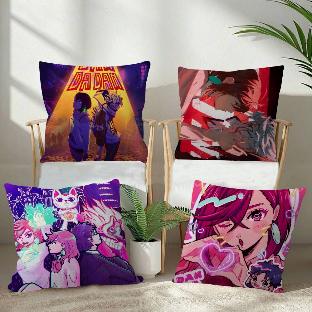 Romantic Anime DDANDADANS  Pillow Gift Home Office Decoration Pillow Bedroom Sofa Car Cushion CoverPillow Case