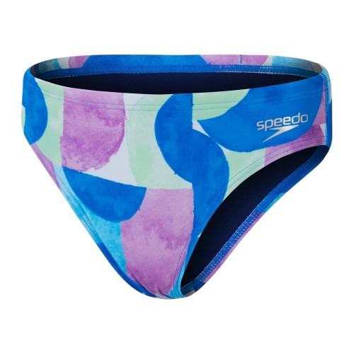 Speedo Girls Abstract All-Over Print Swim Briefs