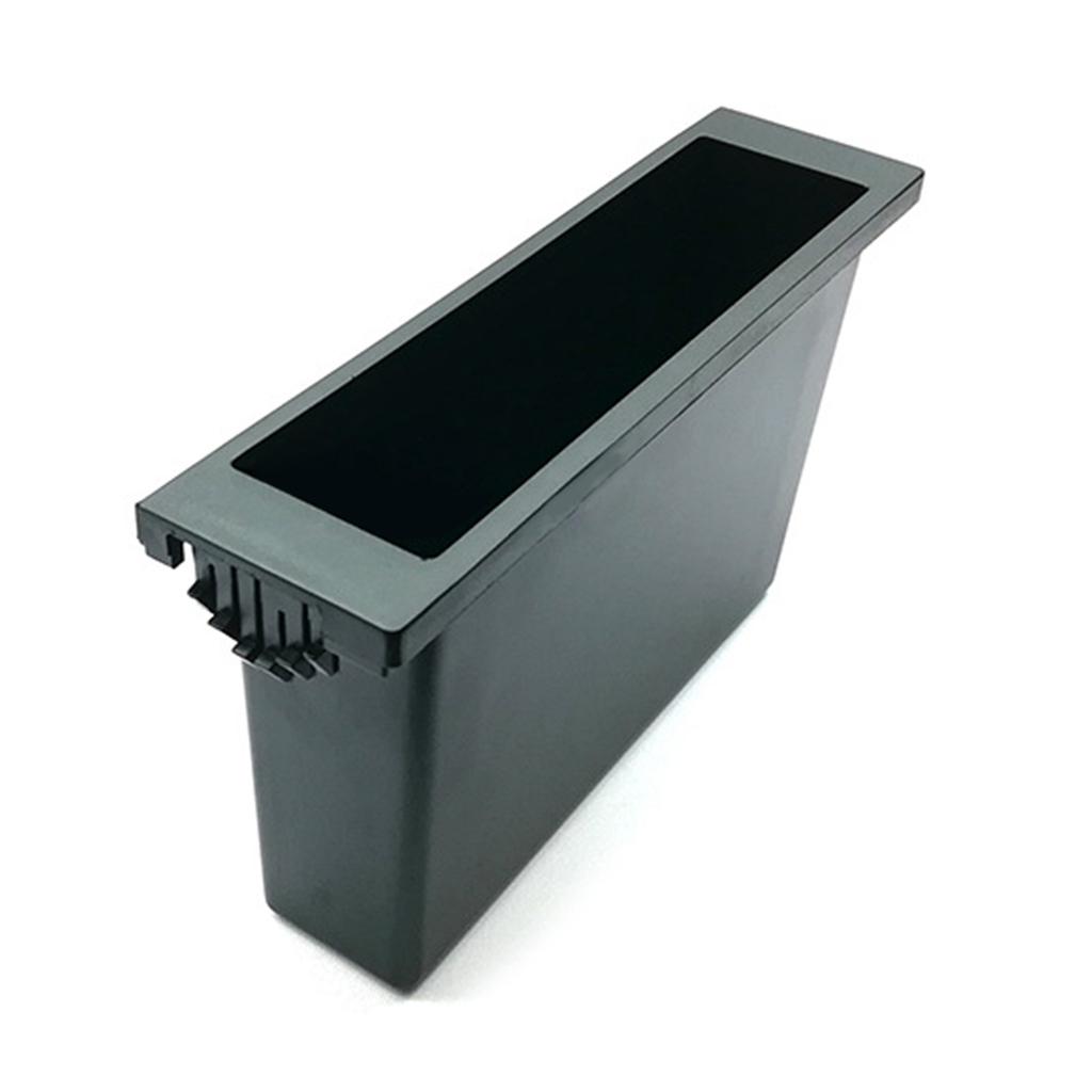 Car Radio 1Din Cup Holder Radio Storage Box Inner Accessories Black Car Cup Holder Radio Cubby CD Radio Drink Cup Holder