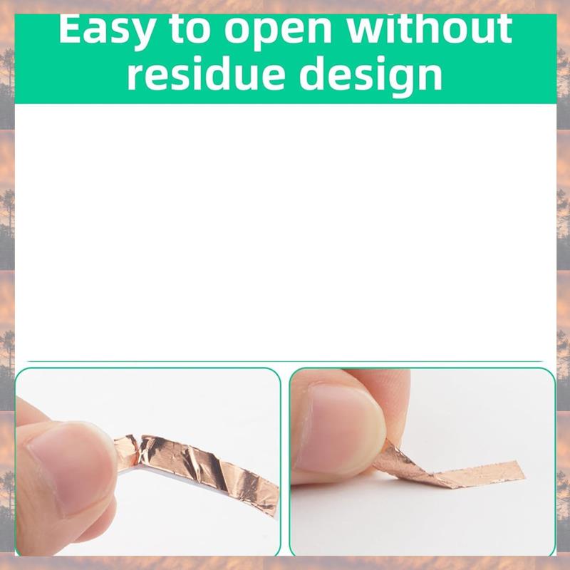 2025 Trend 2PCS Copper Shielding Tape 1/4Inch X 164Ft, Copper Foil Tape & Copper Shielding Tape For Copper Tape Conductive Adhes