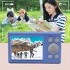 Digital Camera 2.8 Inch + 1.4 Inch Dual Screen Camera HD 1080P 16x Zoom Retro Student Camera for Teens Boys Girls