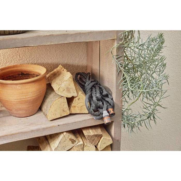 GARDENA Liano™ Life 18440-20 10 M 1/2 Pouce 1 Pc(s) Set De Gaines Textiles