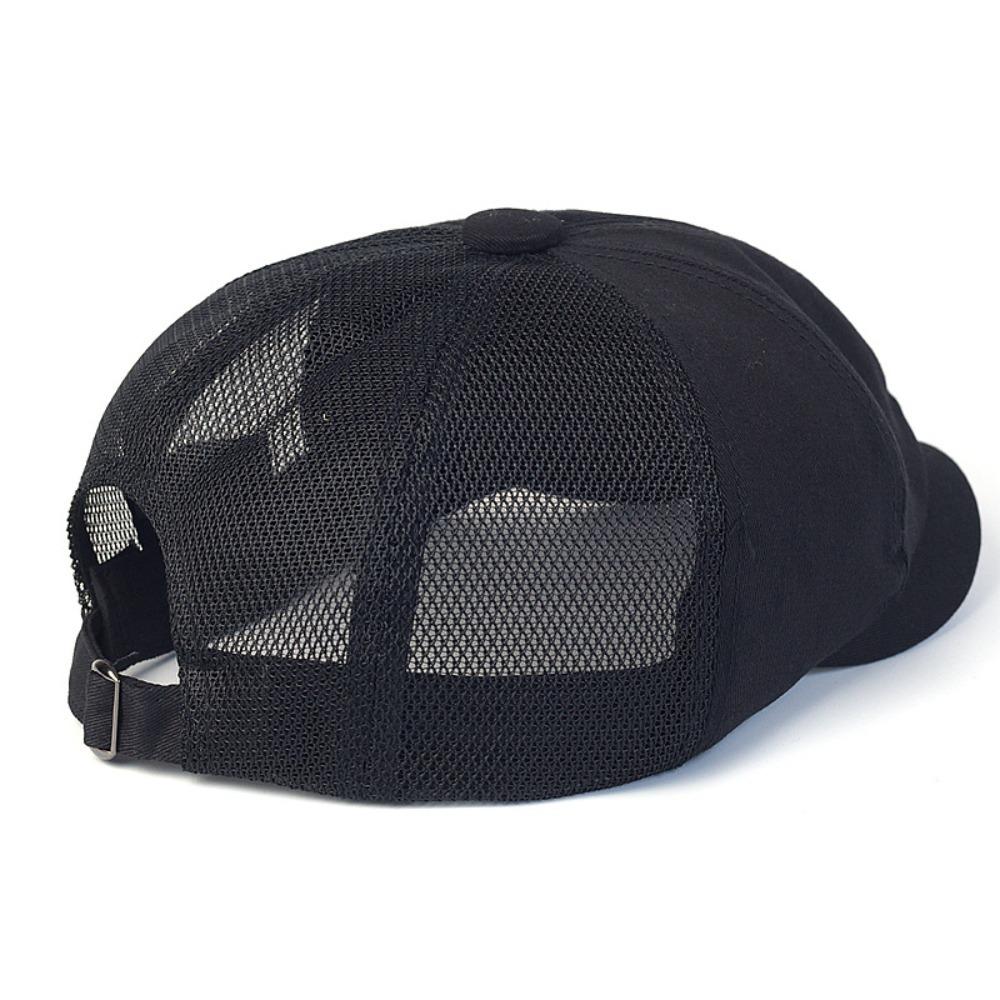 Breathable Berets Hat Mesh Baseball Cap Vintage Newsboy Caps  Men
