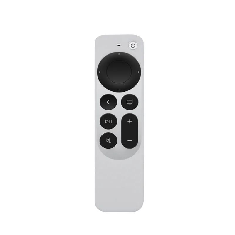 

2025 Remote Protective Shell Silicone Case for Apple TV 4K 2025 6Th Remote Control Cover ShockProof Waterproof Dustproof Cover белый