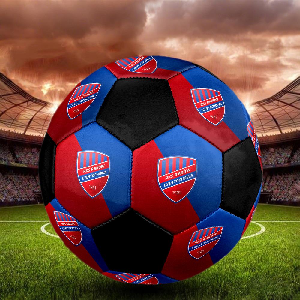 Raków Częstochowa Zaalvoetbal Kleurrijk Alle Leeftijden Maat 5 Machinaal Gestikt PVC Klaar voor Competitie Duurzaam Hoge Stuit