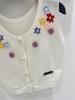 Miu Style 2026 Summer Floral Knit Vest Cardigan - Light Luxury, Casual, Versatile Top