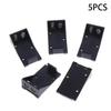 5Pcs 9V Battery Holder With Pins 9V Battery Clip Holder 9V Battery Case 9V Box Diy Accessories