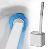 Toilet Wand With Refills Toilet Cleaner Wand With Brush Refills Household Stain Removal Scrubber With Holder For Hard-to-Reach