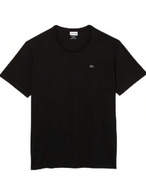 T-Shirt aus Baumwolljersey mit Rundhalsausschnitt und weitem Schnitt für Herren von Lacostes