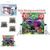 Trolls World Tour Photography Background Cloth For Childrens Holiday Photo Shoots Creative
