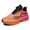 8Pro Running Shoes Autumn Breathable Rotating Button Student Carbon Board Running Shoes Shock Absorption Student Racing Shoes