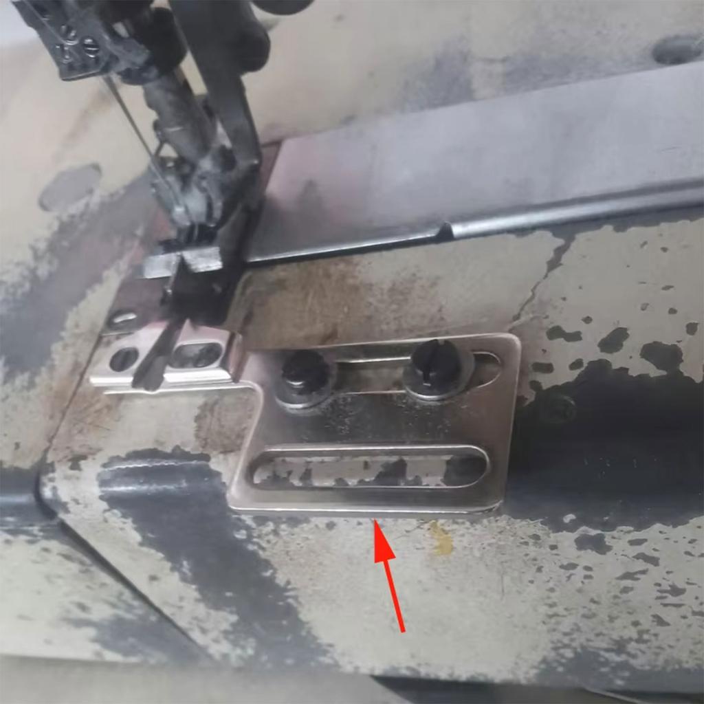Sewing Machine Seam Guide Attachment Metal Hemming Guide Tool for W500 Industrial Coverstitch Sewing Machine