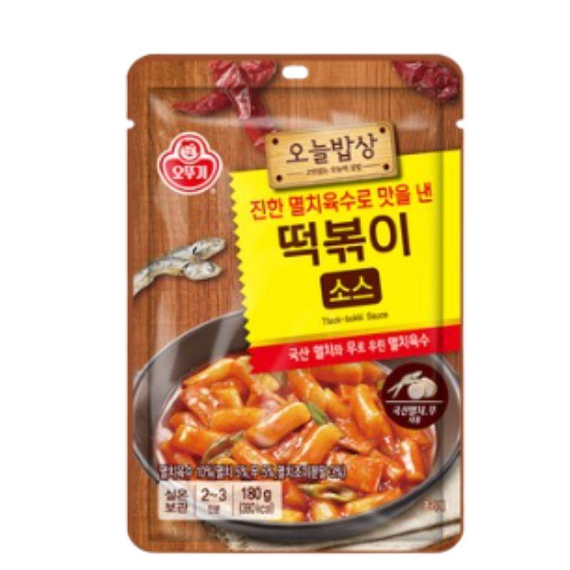 Otoki Anchovy Broth Tteokbokki Sauce Korean Sweet Spicy Rice Cake Sauce 180g 1ea/2ea 1ea