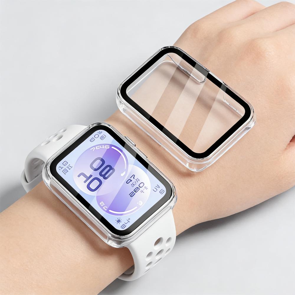 for HUAWEI Band 11 Case 11 Pro Screen Protector All-Around Hard PC Bumper Tempered Glass Watch Cover huawei band 11 Protective