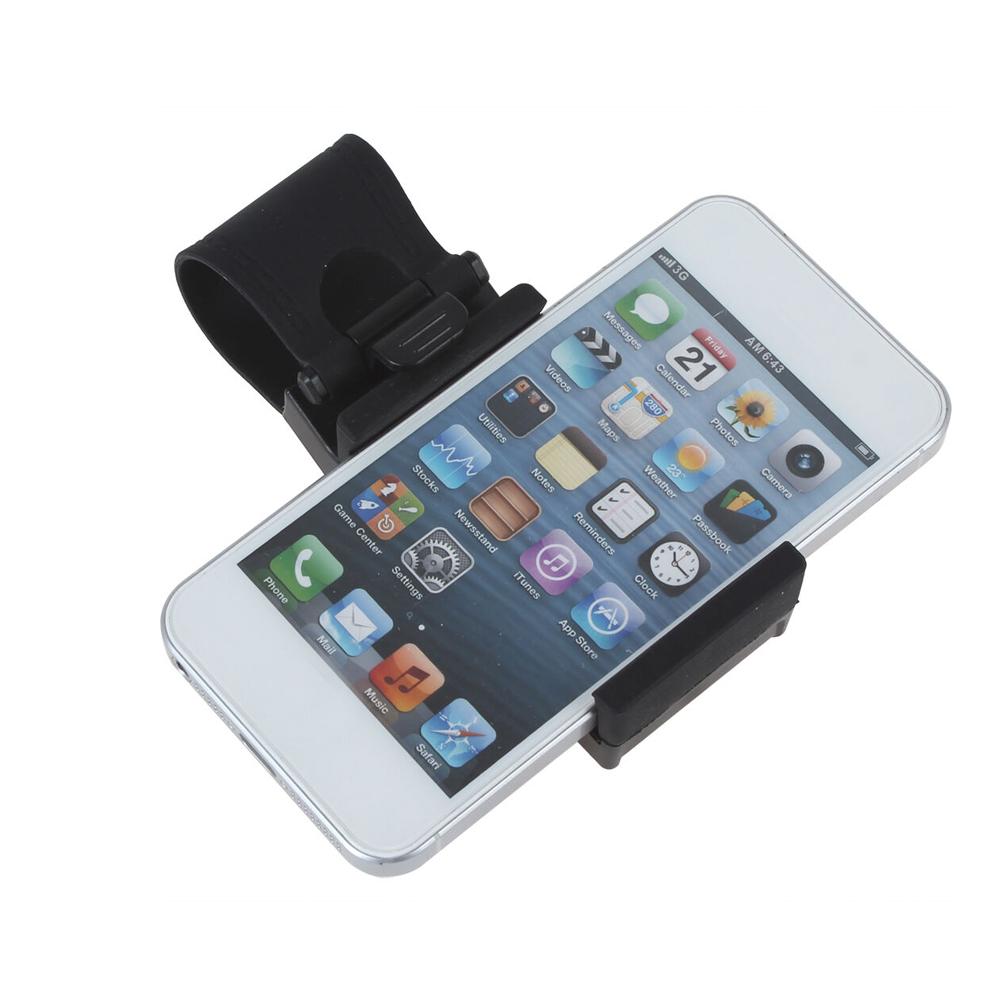 Car Auto Interior Steering Wheel Phone Holder Mobile Phone GPS Holders Mount Accessories Universal Interior Parts Accessory
