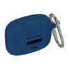 Silicone Charging Case Cover with Grip Texture, Carabiner Carry, and Easy Cable Access for Everyday Clip On Earbuds Travel and Storage Use