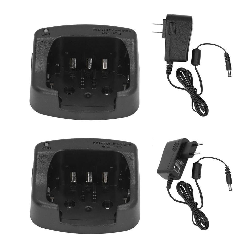 BC 173  Talkie Desktop Charger Base Fast Heat Dissipation Battery Charging Base for  IC M3