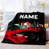 Truck Personalized Name Blanket Throw Personalized Blanket Soft Warm Cozy Throw For Bed Sofa Office Chair Livingroom Ideal for All Seasons