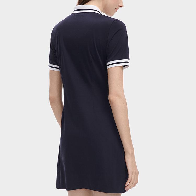 New FILA ORIGINALE Short Sleeved Dress Women's Legend Blue F11W329302FNV