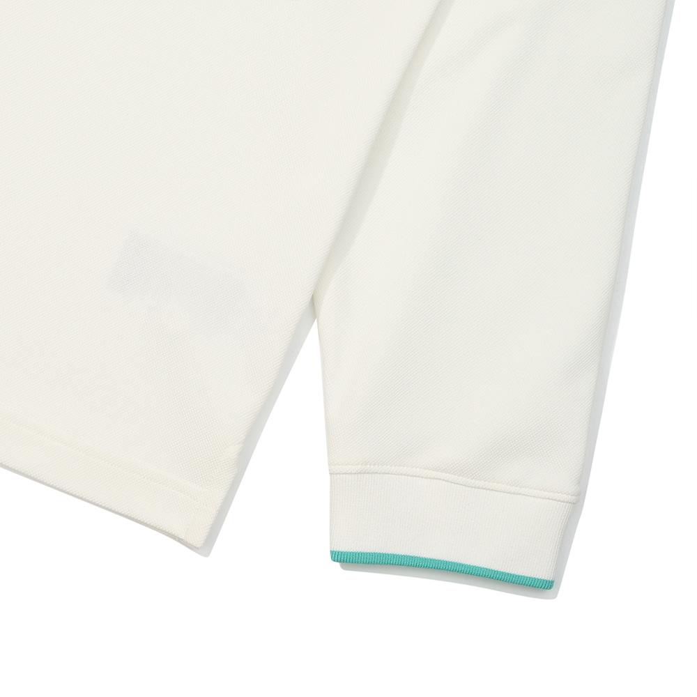 MALBON GOLF Basic Pq Polo Shirt Off White (Man)