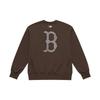 New MLB MONOGRAM Collection Basic Boston Red Sox 25FW Sweatshirt Unisex Standard Brown 3AMTM0654-43BRS