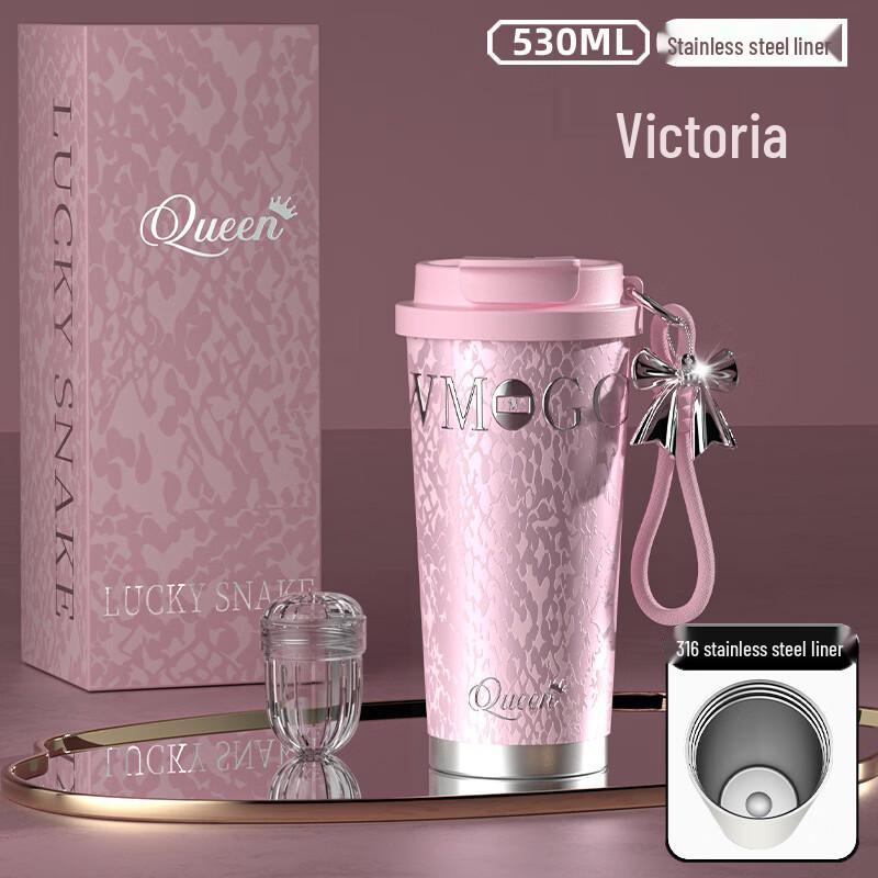 OLOEY Stainless Steel Wide-Mouth Car Thermos