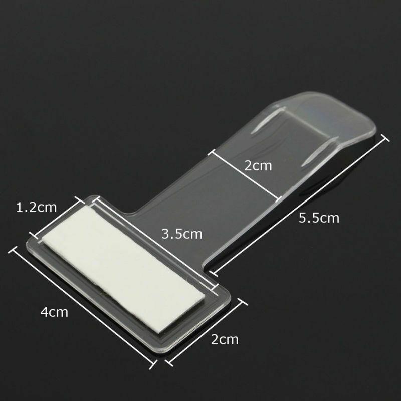 Disabled Car Parking Permit Holder Ticket Clip Auto Fastener Card Bill Holder Mount Car Styling For Car Windshield Home Use