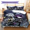 Murder Drones Pattern Bedding,Quilt Set Quilt Cover Pillowcase Home Birthday Gift(1 * duvet cover + 2 * pillowcase, without core)