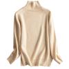 GMXIA Autumn and Winter Half-high Neck Pullover Jumper Female Inner Non-cashmere Long-sleeved Thickened Knitted Bottoming Shirt Loose Tops