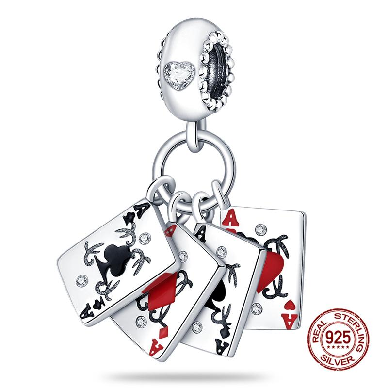 Original Charms Copper Good Life Heart Pendant Charm Beads Fits 3Mm Original Bracelets For Women Diy Fine Jewelry Gifts New