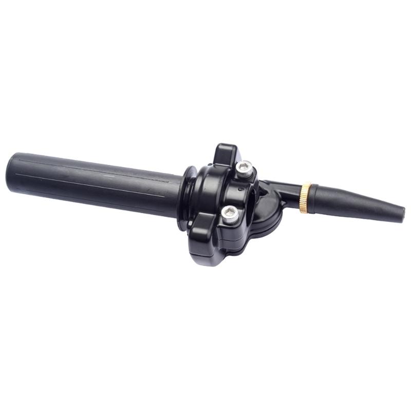Strong Aluminum Motorcycle Handlebar Grip 22mm Quick Throttle System with Ergonomic Designs Suitable for Vehicles