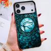 Ancient Egyptian Hieroglyphic Phone Case For IPhone 17 Pro Max 16 Pro Max 15 14 13 11 12 Mini Xs X Xr 7 8 Plus Se Color Silver C