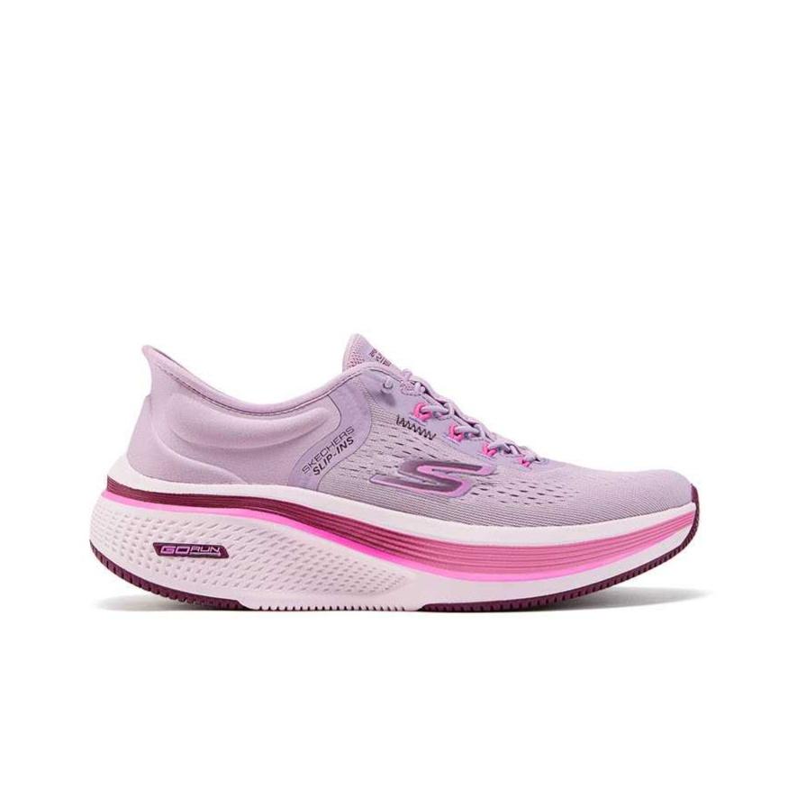 Skechers Nazouvací Lehká Tlumící Prodyšná Podpůrná Rovnováha Běžecké Boty Dámské tenisky Růžová 129006-PNK