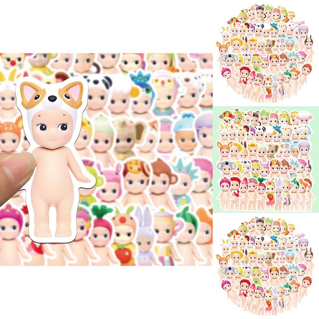 Waterproof Sonny Angle Cute Stickers For Kids 50 Pack Diy Craft And Decoration