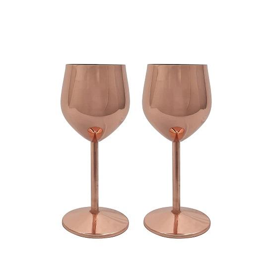 Diwali Gifts, Special Copper Wine Glasses, , Gift for Men and Women, Unbreakable Wine Glasses