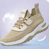 Fliegende gewebte Mesh atmungsaktive Sneaker neue Herren leichte weichsohlige Freizeitschuhe Dad-Schuhe Outdoor Laufschuhe