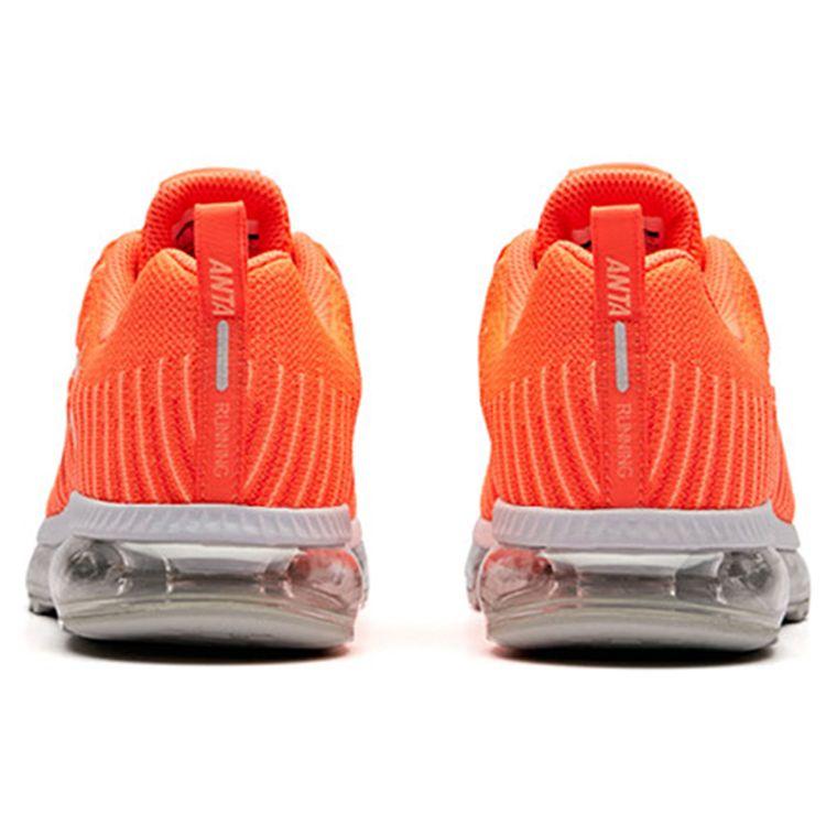 Anta Running Series Full-Length Air Cushion Low-Top Running Shoes Women Sneakers Orange 92835511-2