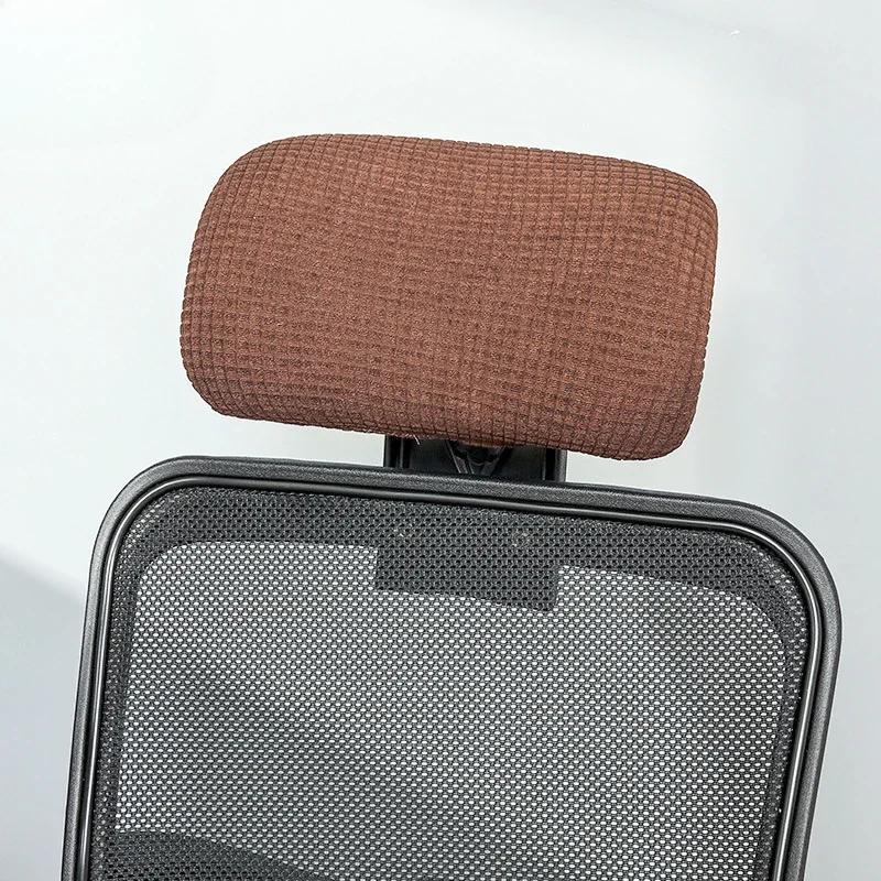 Waterproof Gaming Esports Chair Head Pillowcase Boss Chair Office Swivel Chair Head Cover Dust-proof Stain-proof Stretchy Cover