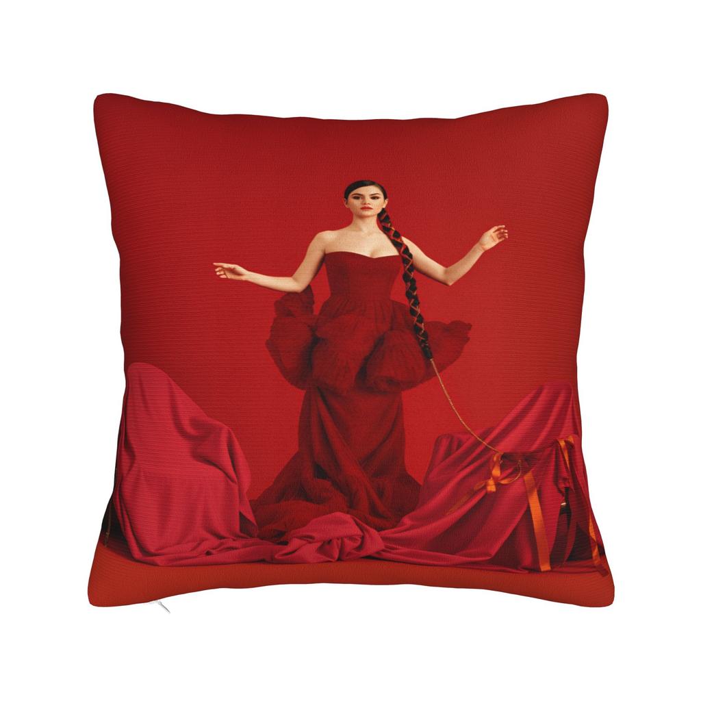 Singer S-Selena G-Gomez I Said I Love You First Pillow Case Pillow Cover For Sofa Couch Bed Living Room Vintage Pillowcases