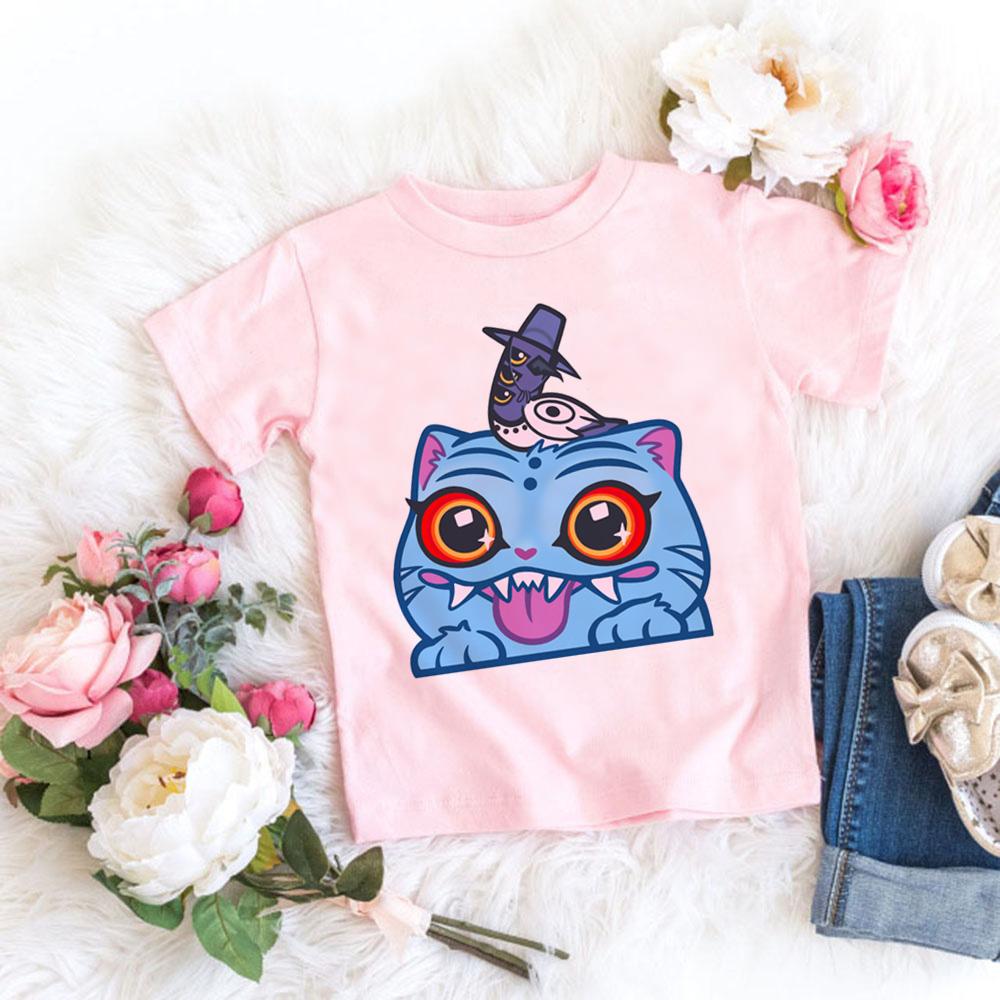 Kids' T-shirt K-Pop 'Demon Slayer' Print 2025 Movie Crew Neck Girls' Cartoon Short Sleeve Summer Baby Fashion Casual Top